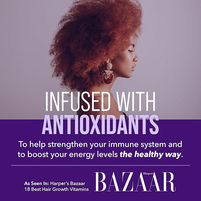 The Mane Choice MANETABOLISM Plus Healthy Hair Growth Vitamins - Supplements for Longer, Thicker, Healthier Hair - Hair Skin & Nails Vitamins for Women & Men (60 Capsules) Packaging May Vary