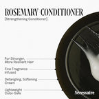 Nécessaire Rosemary Hair Duo - Shampoo and Conditioner Set for Women + Men. Rosemary Oil + Proteins For Stronger Hair. 500 ml / 16.9 fl oz