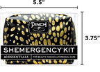 Pinch Provisions Shemergency Kit for Her, 40 Emergency Essential Items, Compact, Multi-Functional Pouch, Gift for Women, Birthday, Bachelorette Parties, and More!