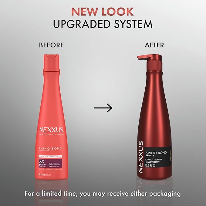 Nexxus Conditioner Amino Bond for All Types of Damaged Hair with Amino Acids & Keratin Protein 13.5 oz