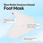 Epielle Intensive Repairing Hand & Foot Masks, Restore and Moisturize Dry, Cracked Skin, Self Care Gifts for Women, Spa Kit, Stocking Stuffers, 6 Moisturizing Gloves & 6 Moisturizing Socks