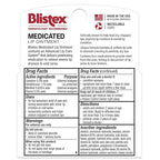 Blistex Medicated Lip Ointment 3 Count, 0.21 Oz. Relieves Cold Sores & Helps Heal Dry Chapped Lips, Lip Sores & Blisters Pain Relief Healing Balm, Stocking Stuffer for Holiday