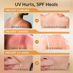 VGO Tinted Sunscreen for Face SPF 50, Tinted Moisturizer with SPF, Face Sunscreen for Women, Sweat Resistant Oil Free with No White Cast, 1.76oz