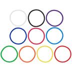 Expressions 216-Piece Hair Ties, 4mm Bright Colors Value Pack, No Metal Ponytail Holders For Thick, Curly, and All Hair Types