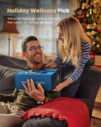 RENPHO Massage Gun, Deep Tissue Back Massage with 8-12mm Adjustable Amplitude Heavy-Duty, Valentine's Day Gifts, Percussion Professional Muscle Massager Gun for Athtetes & Home Use