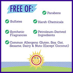 California Baby Calendula Baby Shampoo + Baby Wash | 100% Plant-Based | Soothing Lavender Body Wash Sensitive Skin | Hypoallergenic | 251 mL / 8.5 oz