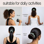 likemary Scrunchies for Women - Match Your Mood & Outfit - Strong, Snag-Free Hair Ties for All Hair Types Made from Sustainable Reclaimed Fabric - 5 Pack