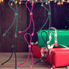 6 Pcs Adjustable Thick Hair Ties, Large Ponytail Holders for Natural Hair, Buns, Locs, Dreads, Curly & Afro Hair/Puffs - 3 Colors Hair Bracelet Bulk