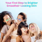 Eye Masks (8 Pairs) - Travel Essentials - Under Eye Patches for Dark Circles, Puffiness, Fine Lines with Collagen, Revitalises and Refreshes Your Skin, Bridesmaid Gifts for Her