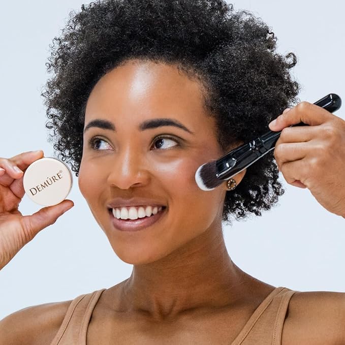 Demure Mineral Blush Makeup (Pink Fusion), Loose Powder, Professional Quality, Cruelty Free Powder By Demure