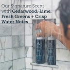 Oars + Alps Men's Sulfate Free Hair Shampoo and Conditioner Set for Men & Women, Infused with Kelp & Algae Extracts, Nourishing & Moisturizing, Paraben Free, Fresh Ocean Splash Scent, 2pk, 13.5oz