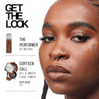 about-face THE PERFORMER Skin-Focused Foundation D3Neutral – Medium Coverage, Long-Wear, Breathable & Buildable Base – Clean, Vegan, Hydrating Formula with Blue Agave & Chlorella – 1.08oz