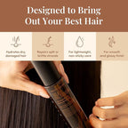 CURLYSHYLL Silky Oil Serum | A lightweight hair serum | Ten of naturallyderived oil blends | EVE VEGAN 70ml