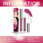 COOL STORY Velvet Lip Stain Mousse, Lip Tint Long-Lasting Waterproof Matte Finish (07)