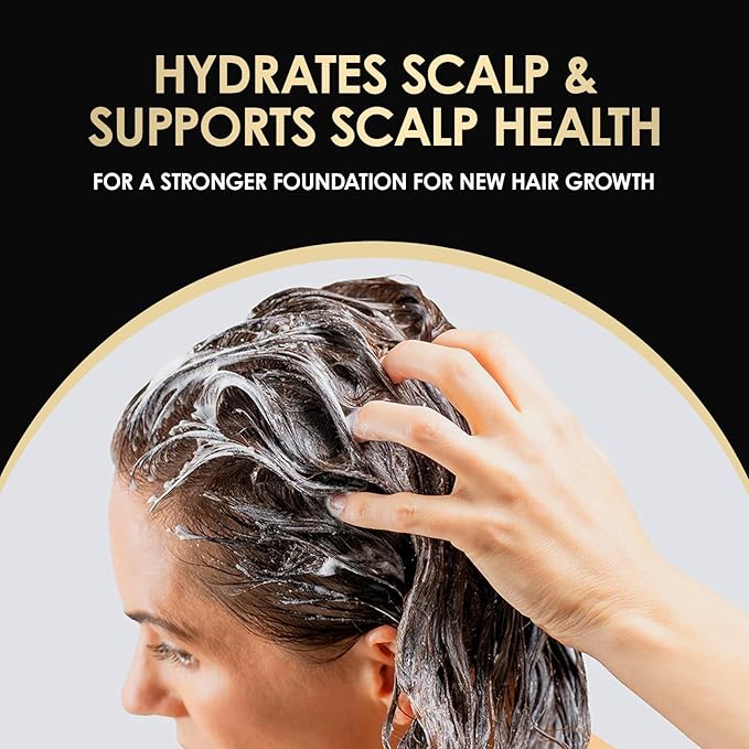 ThickTails Hair Growth Conditioner for Women with Biotin, Caffeine & Saw Palmetto, Sulfate Free Thickening Conditioner for Thinning Hair, Fuller Looking Volume & Stronger Feeling Strands, 8.45 fl oz