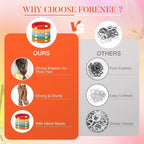 Hair Ties No Damage - 10PCS Ponytail Holders - Elastic Hair Ties for Thick Hair - Braided Hair Bands for Women Girls's Hair - Neon