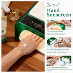 APUREE U V Nail Lamp Hand Screen: Hand Sunscreen SPF 50+/PA++++| UV Lights Protection Cream| Fragrance-Free & Hypoallergic Formula| For Nail Salon Home Use| Vegan & Cruelty Free| Deep Hydrate Moisture