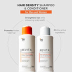 DS Labs Revita Shampoo & Conditioner Kit, 925 mL - Two-Step Scalp Care System for Fuller-Looking, Volumized Hair, Lightweight Hydration, Sulfate & Silicone Free, Color Safe, For Men & Women