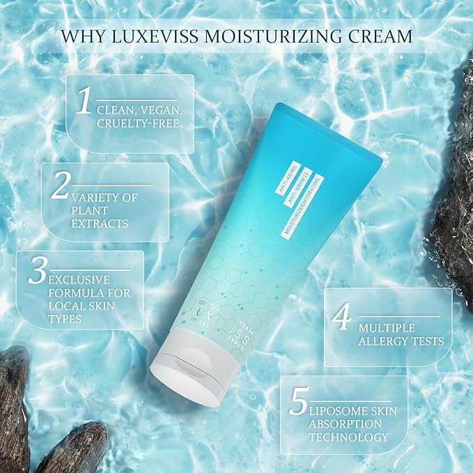 Anti-Aging Night Cream - Overnight Repair with Ceramides, Collagen Peptides and Hyaluronic Acid Deeply Hydrating, Non-Greasy, Fragrance-Free • 100 ml