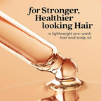 Fable and Mane Hair Oil - HoliRoots Strengthening Serum for Damaged, Frizzy Hair with Ashwagandha, Castor Oil & Scalp Treatment - 1.8FL oz