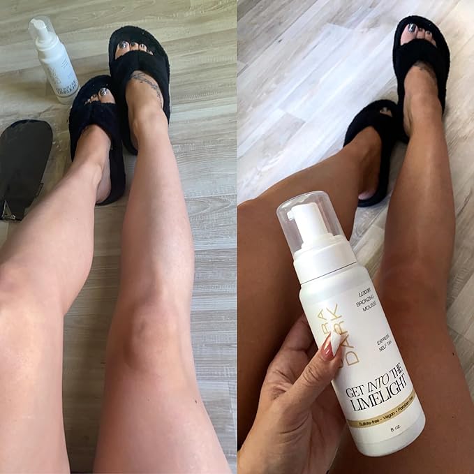 Ultra Dark Self Tanner, Sunless Tanning Mousse by Get Into The Limelight