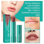 2 Colors Hydrating Lip Gloss,Lip Plumper Gloss,Moisturizing Glossy Transparent Lip Tint Care Lip Chapped Dead Skin Natural Lip Balm Make Lips Fuller(MUTED ROSE+WARM SIENNA)