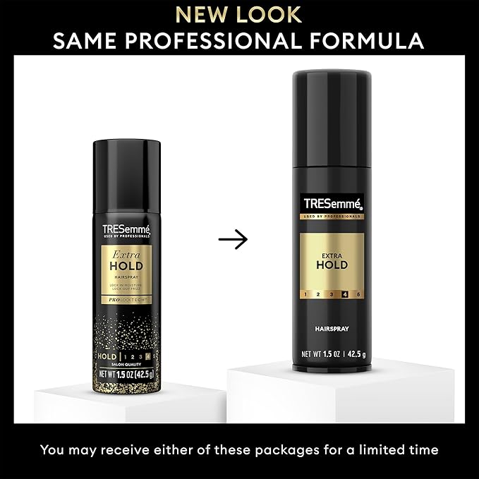 TRESemmé Travel Hairspray, Extra Hold, 24-Pack – Hair Styling Products for On-the-Go Frizz Control, Anti-Humidity Protection, 1.5 Oz Ea