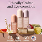 Kitsch Hair Perfume for Women - Sheer Violet | Clean, Deodorizing & Patented Odor-Eliminating Technology Hair Spray & Body Mist - Freshen Hair, Body & Pillows - Raspberry, Soft Musk Scent - 50mL