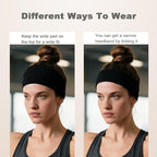 Headbands For Women Headband Elastic Soft Head Bands For Women's Hair Accessories Womens Fashion Yoga Fabric Hair Band 6 Pcs