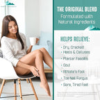 3 Pounds-Tea Tree, Peppermint, Foot Soak | MSM with Epsom Salt Soothes Burning & Itching from Athletes Foot & Foot Odors-Softens Dry Calloused Heels Made by Purely Northwest