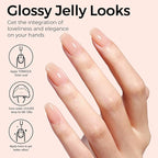 TOMICCA Nude Gel Nail Polish,15ml Light Nude Gel Polish,Soak Off Uv Led Cure Needed，Color Long Lasting Translucent Nail Art Manicure French Salon Diy Design Gifts For Woman