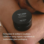 Jack Henry Hair Paste for Men - Natural Finish, Light Hold, Subtle Shine - Natural Plant Based Formula for All Hair Types - Petroleum Free for Non-Greasy Hair Texture - Unscented (1.69 oz)