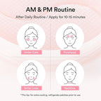 Abib PDRN Retinal Eye Patch, Hydrogel Masks for Dark Circles, Puffiness, Fine Lines, 60 Patches, 84g, with Niacinamide, K-Beauty Skincare