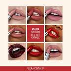 Runway Rogue 90s Vibe Lipstick, Moisturizing Matte Rich Berry-Red Lipstick, ‘Celeb’