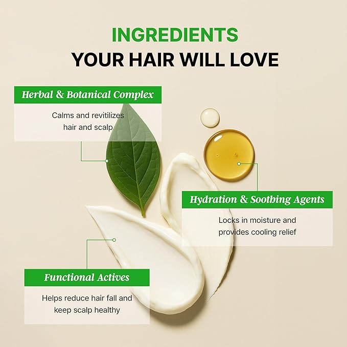 Premium TS Shampoo 10.14 fl oz / 300g for hair loss prevention, Anti-Thinning Biotin Shampoo, Korean shampoo, Natural Daily Routine