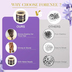 Hair Ties No Damage - 10PCS Ponytail Holders - Elastic Hair Ties for Thick Hair - Braided Hair Bands for Women Girls's Hair - Bright Star