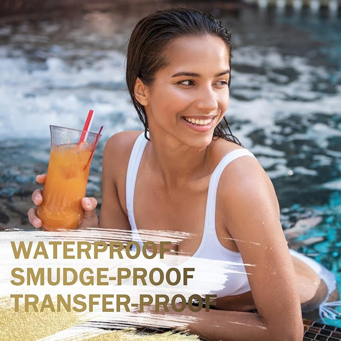 LAVONE Eyebrow Stamp Pencil Kit for Eyebrows Makeup, with Waterproof Eyebrow Pencil, Eyeliner, Eyebrow Pomade, and Dual-ended Eyebrow Brush - Soft Brown