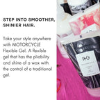R+Co Motorcycle Flexible Gel | Support of a Gel with Flexibility and Shine of a Wax | Vegan & Cruelty-Free | 5.0 oz | Pack of 2