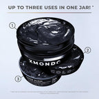 XMONDO Color Blue Black Color Depositing Mask & Semi-Permanent Hair Dye Super Gloss Infused with Bond Boosters for Nourishment, Revitalize & Repair, Vegan Formula, 8 Fl Oz