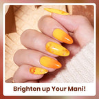 Beetles Fall Gel Nail Polish Set - 6 Colors Burgundy Red Orange Yellow Brown Gel Polish Kit for Nails, Autumn Leaves Soak Off UV LED Nail Gel Manicure at Home Gifts for Women