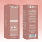 Kitsch Hair Perfume for Women - Amber Shores | Clean, Deodorizing & Patented Odor-Eliminating Technology Hair Spray & Body Mist - Freshen Hair, Body & Pillows - Woody Aquatic Scent - 50mL