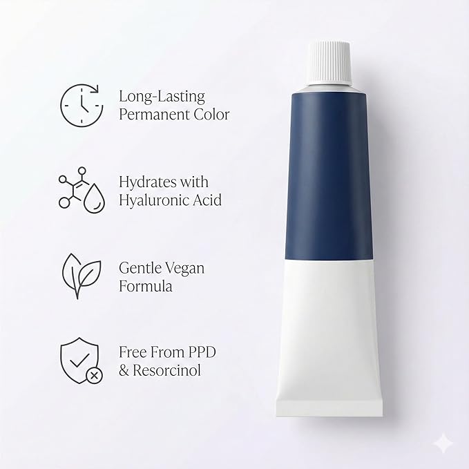 ALFPAF Professional Permanent Hair Color Cream – Vegan, No PPD, With Hyaluronic Acid | Long-Lasting Color | Ammonia-Based Salon Formula Vibrant Results – 2.03 fl oz (9.04 Very Light Blonde Copper)