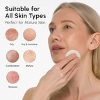 MAREE Glycolic Acid Pads - Toner Pads for Face Cleansing - Exfoliating Pad with Tea Tree Oil, Salicylic Acid & Vitamins E, B3, B5 - Acne Clearing, Skin Pore Resurfacing & Radiance Device - 50 Count