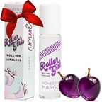 Honestly Margo Roller Girl Roll-On Lip Gloss (Grape Jazmin, 2 Pack) – Lip Gloss for Women with Hydrating Vitamin E & Moisturizing Shine, Refreshingly Lightweight Your Lip Stain, Non Stick Gloss