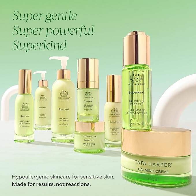 Tata Harper Superkind Radiance Mask, Gentle Glow Mask for Sensitive Skin, Skin Barrier Support, Hypoallergenic Skincare, Fragrance Free, Natural Skincare, Dermatologist Tested, Vegan, 30ml