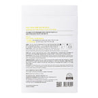 LEADERS Nature Effect Yuja Vita Mask - Helps Hydrate Skin, Serum Content, Vegan Certified - 10 Sheets