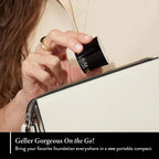 LAURA GELLER NEW YORK Award-Winning Baked Balance-n-Brighten To Go Travel Size Color Correcting Powder Foundation - Tan - Buildable Light to Medium Coverage - Demi-Matte Natural