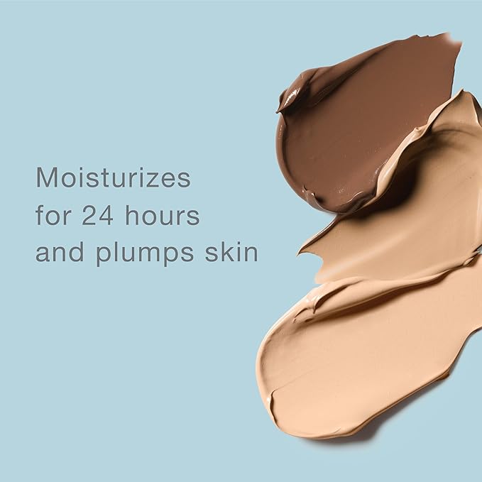 Neutrogena Hydro Boost Hydrating Tint Foundation Makeup for Dry Skin, with Hyaluronic Acid, Lightweight Oil-Free Water Gel, Non-Comedogenic, 20 Natural Ivory, 1.0 fl. oz