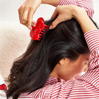 Hello Kitty x Kitsch Hair Clips for Women - Durable, Strong Hold All Day, Cute Claw Clips, Hello Kitty Stuff for Girls | Ideal Gifts for Women - Red Bow Shape, 1pc