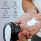 Hardworking Gentlemen - Light Hold Hair Paste - Mens Hair Paste - NATURAL ingredients Pomade - Smooth Finish - Holds All Day - 2oz.